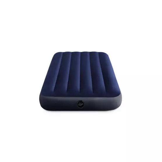 Надуваем дюшек INTEX Twin Dura-Beam Series Classic Downy 99x191x25 cm 64757