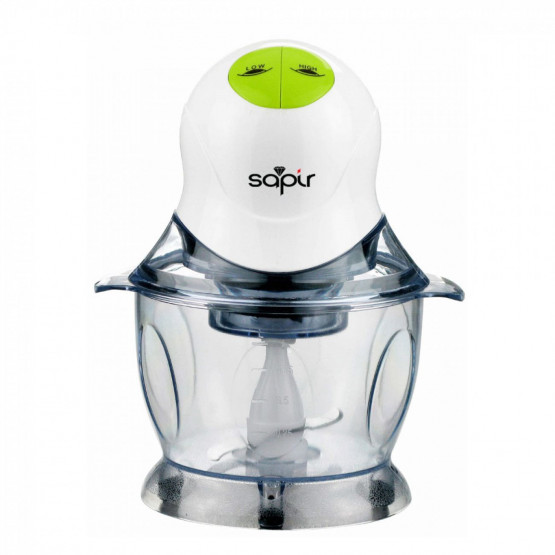 Чопър/Зеленчукорезачка SAPIR SP 1111 N, 400W, 1 литър, 2 скорости, Бял