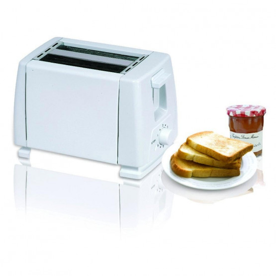 Тостер за хляб SAPIR SP 1440 B, 750W, За 2 филийки, 6 степени на запичане, Бял