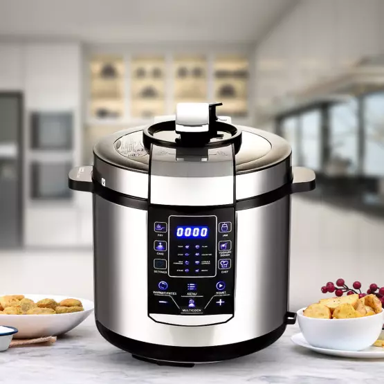 Мултикукър - мултифункционален уред за готвене 14 в 1 - 6 л, 1000 W