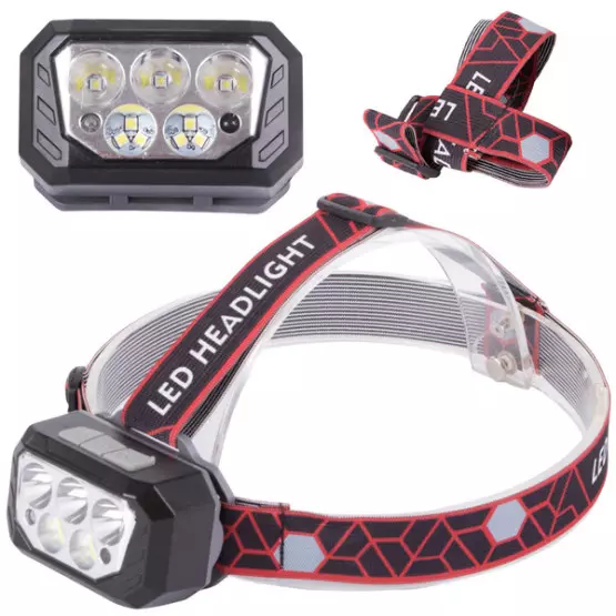 Челник LED XHP30 SMD с акумулаторна батерия