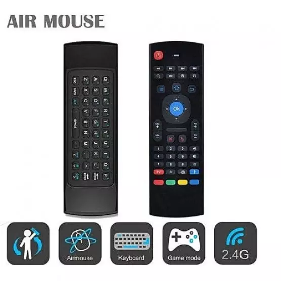 3 в 1 Смарт дистанционно с QWERTY клавитура и мишка - Air Fly Mouse