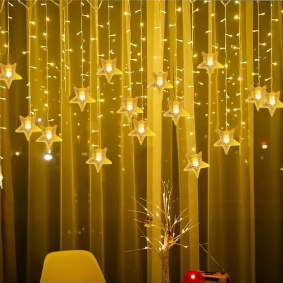 Висящи LED лампи тип звезда