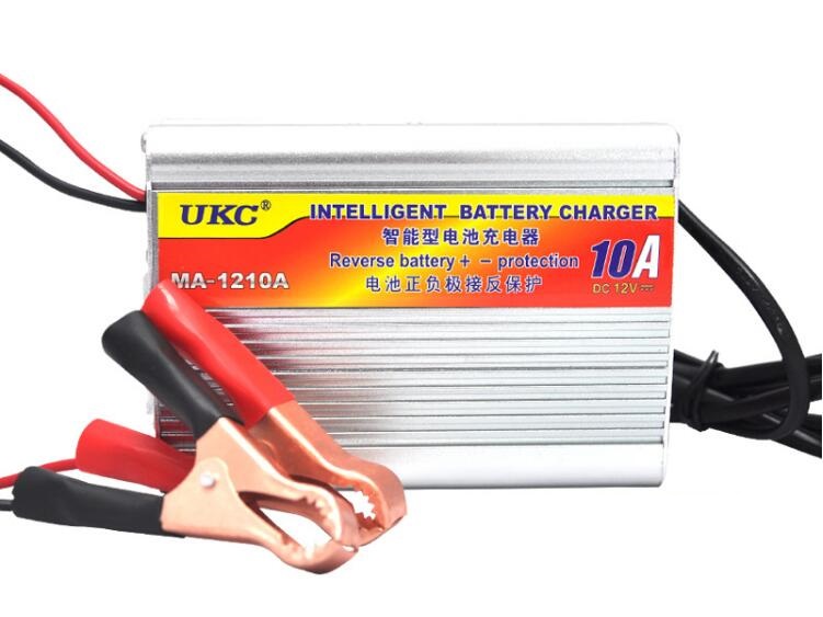 Зарядно устройство за акумулатор импулсно MA-1210A, 220VAC, 12VDC, 10A