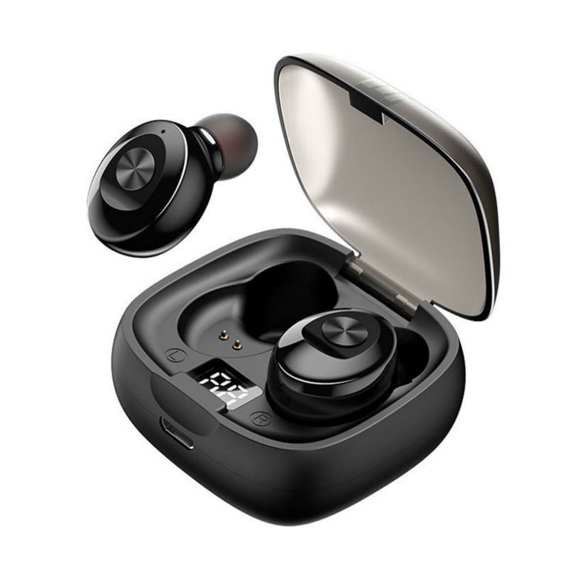 Спортни безжични мини bluetooth слушалки 5.0 XG8 TWS с цифров дисплей