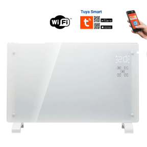 Конвектор със стъклен панел, Wi-Fi , цифров термостат, 2000W