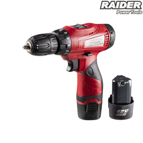 Бормашина акум. Raider Power Tools 12V 2-ск. 2*1.5Ah 24Nm RD-CDL35