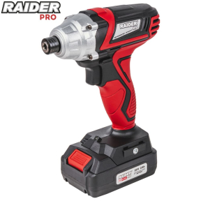 R20 Винтоверт ударен Raider Pro Hex 1/4" 140Nm 2Ah RDP-KHID20