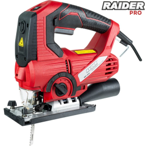 Прободен трион Raider Pro 850W 100mm рег.об.лазeр LED quick куфар RDP-JS35