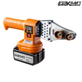 Поялник за PP тръби Baukraft 18V 4Ah 3 глави Ø20-32mm BMC BK-PW04
