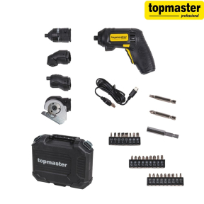 Акумулаторна отвертка 4 в 1 Top Master Pro COMPACT TMP