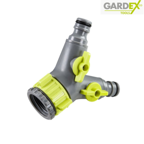 Адаптер за кран - двуканален LUXE Gardex GX