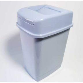 Кош за отпадъци с двоен капак - 5 литра