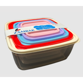 Комплект кутии за съхранение на храна - 5 броя Комплект кутии за съхранение на храна - 5 броя