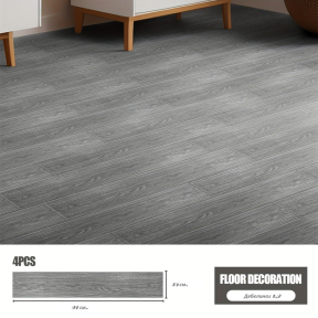 Самозалепващо пано за под, сив дървесен ефект, влагоустойчив, 91х15 см. Самозалепващо пано за под, сив дървесен ефект, влагоустойчив, 91х15 см.