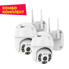 2бр. водоустойчиви, безжични камери с нощно видеонаблюдение и запис на карта 2бр. водоустойчиви, безжични камери с нощно видеонаблюдение и запис на карта