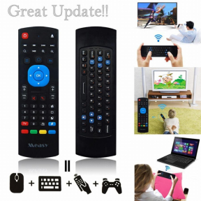 3 в 1 Смарт дистанционно с QWERTY клавитура и мишка - Air Fly Mouse