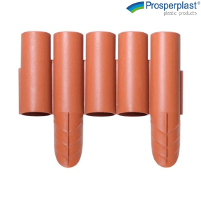 Градинска палисада Prosperplast H 150 мм теракота IPALPLUS-R624