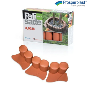 Градинска палисада Prosperplast H 100 мм теракота IPAL6-R624