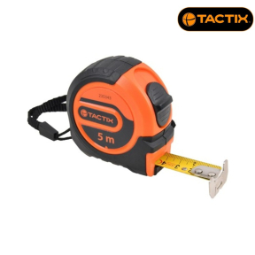 Ролетка TACTIX 5 м x 19 мм, Auto Stop