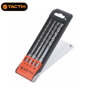 Комплект свредлa TACTIX SDS plus, 160 мм, 4 броя