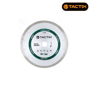 Диамантен диск Turbo TACTIX, 115 x 22.23 мм