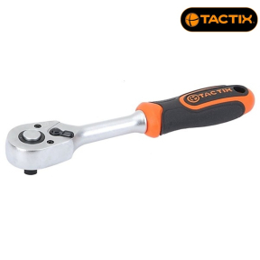 Тресчотка 1/4" 72 зъба TACTIX, 138 мм