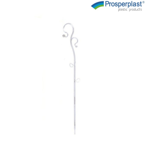 Опорна пръчка за Орхидеи Prosperplast, Прозрачна, Височина 39 см