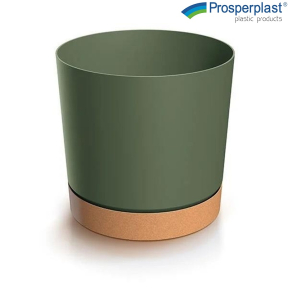 Саксия Prosperplast Tubo PM 2411U 24см зелена