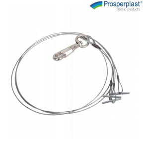 Метален държач за саксия Prosperplast, Черен
