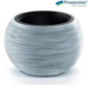 Кашпа Prosperplast Furu Bowl 443U, 43,5 см, Сив