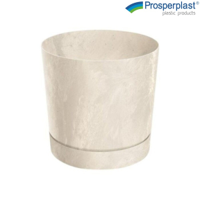 Саксия Prosperplast Tubo, Ø 24см, кремава