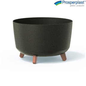 Саксия Prosperplast Gracia ECO Wood 4625W, 39 см, Кафе