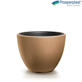 Саксия Prosperplast Heos ECO Wood 4665W, 40 см, Натурален