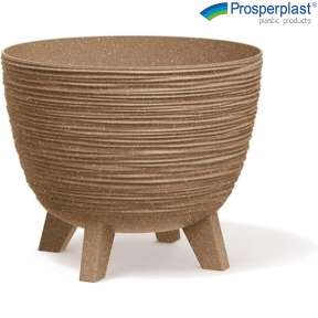 Кашпа Prosperplast Furu ECO Wood 4665W, 40 см, Натурален