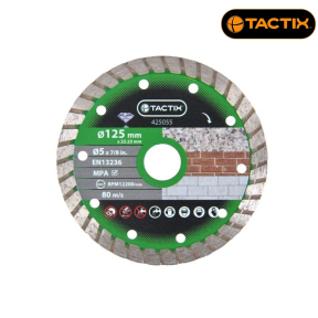 Диамантен диск Turbo Tactix , 125x22.23мм
