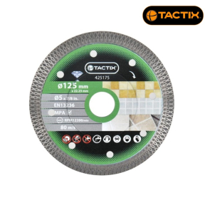 Диамантен диск TACTIX Turbo 125x22.23мм