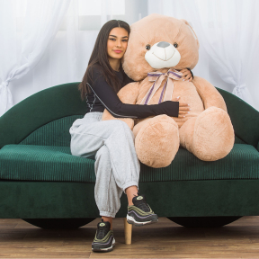 Плюшено Мече 140 см  – Бежово