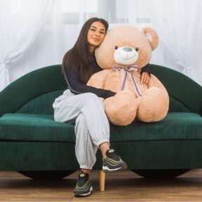 Плюшено Мече 120 см  – Бежово