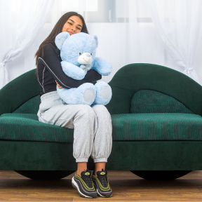 Плюшено Мече 70 см  – Синьо