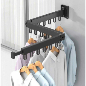 Метален сгъваем сушилник за дрехи - 114х9 cм.