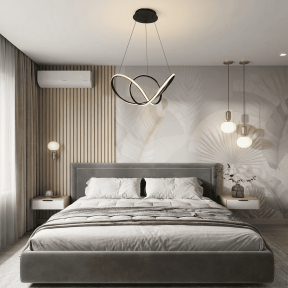 Елегантен LED полилей, 4000K