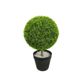 Изкуствено растение в саксия, 50x32 см - кипарис