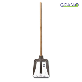 Алуминиева лопата за сняг 470x370 мм с дръжка 1280 мм GRASKO