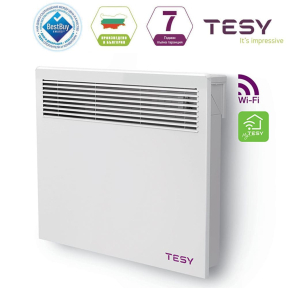 WiFi конвектор TESY Седмичен програматор 24 / 7, 1000W, за стена (CN 051 100 EI CLOUD W)