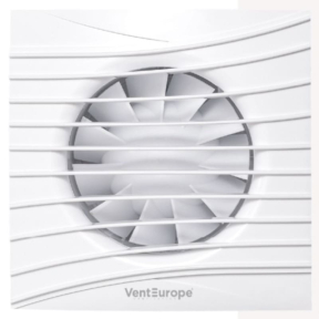 Аксиален вентилатор с клапа Vent Europe FANCY 5 BD L ф125 /10W,180м3/
