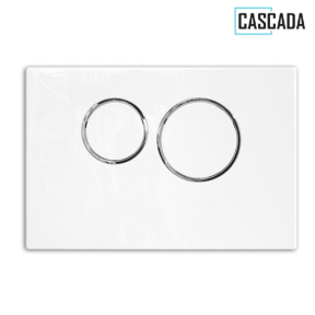 Бутон за вграждане Cascada Round White