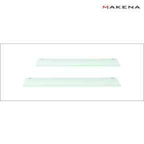 Полица за баня 12х50 см Makena Вики 1