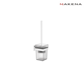 Четка за тоалетна чиния Makena Square, хром