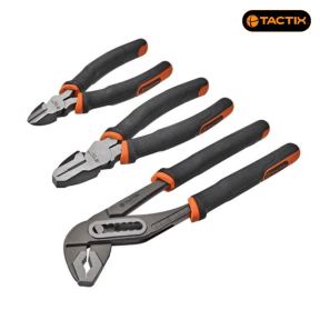 Комплект от 3 части Tactix - комбинирани клещи, гарга и секачки